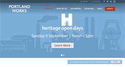 Desktop Screenshot of portlandworks.co.uk